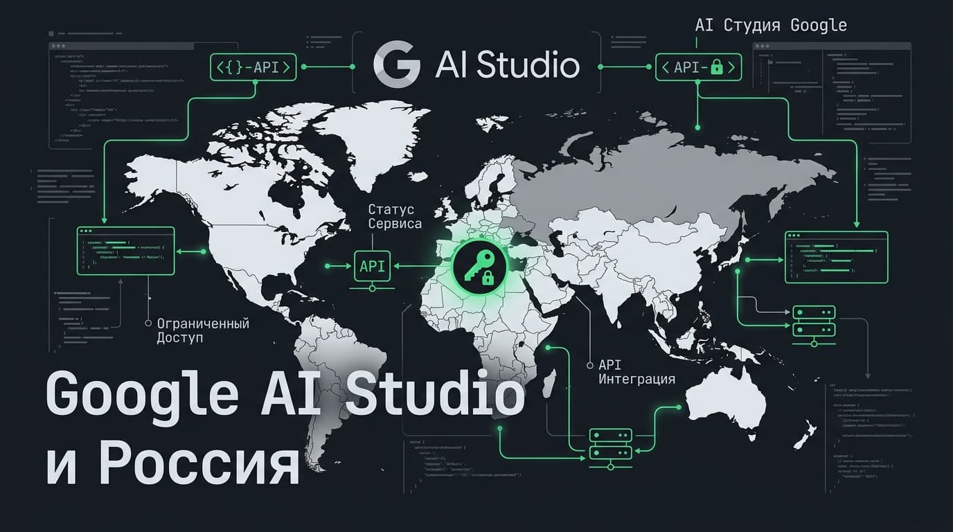 Google AI Studio в России: что говорит документация и какие пути остаются законными