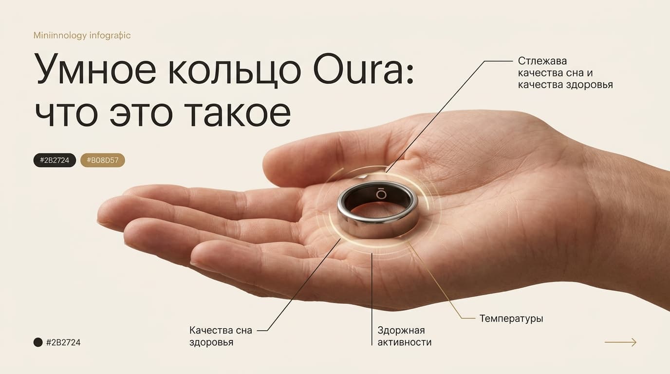 Умное кольцо Oura Ring: что это такое и как оно вообще что-то измеряет