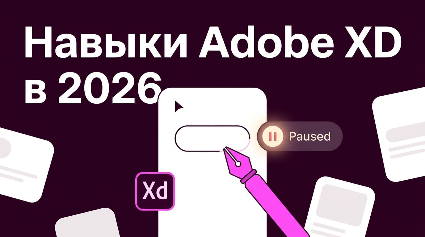 Как улучшить навыки работы с Adobe XD, когда программу заморозили