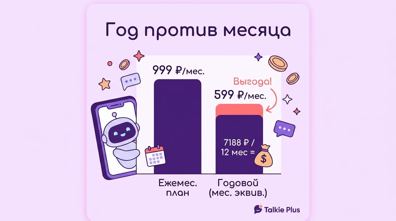 Как оформить подписку Talkie из России в 2026 году: Talkie Plus, гемы и оплата — фото 4
