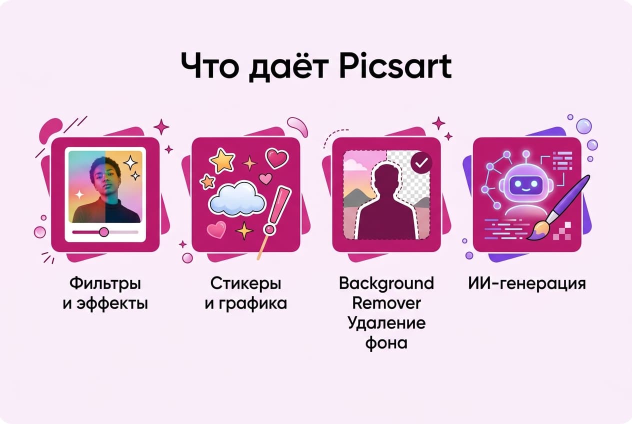 Как оплатить подписку Picsart Premium из России в 2026 году: без зарубежной карты — фото 1