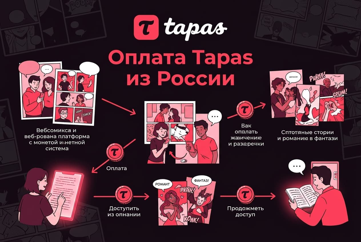 Как оплатить Tapas из России в 2026 году: без зарубежной карты