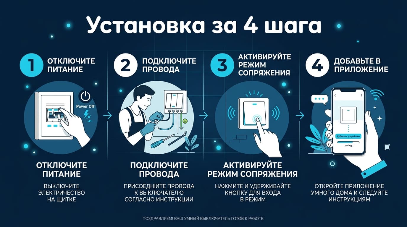 Как подключить Алису к выключателю света через Smart Life: от нейтрали до голоса — фото 2