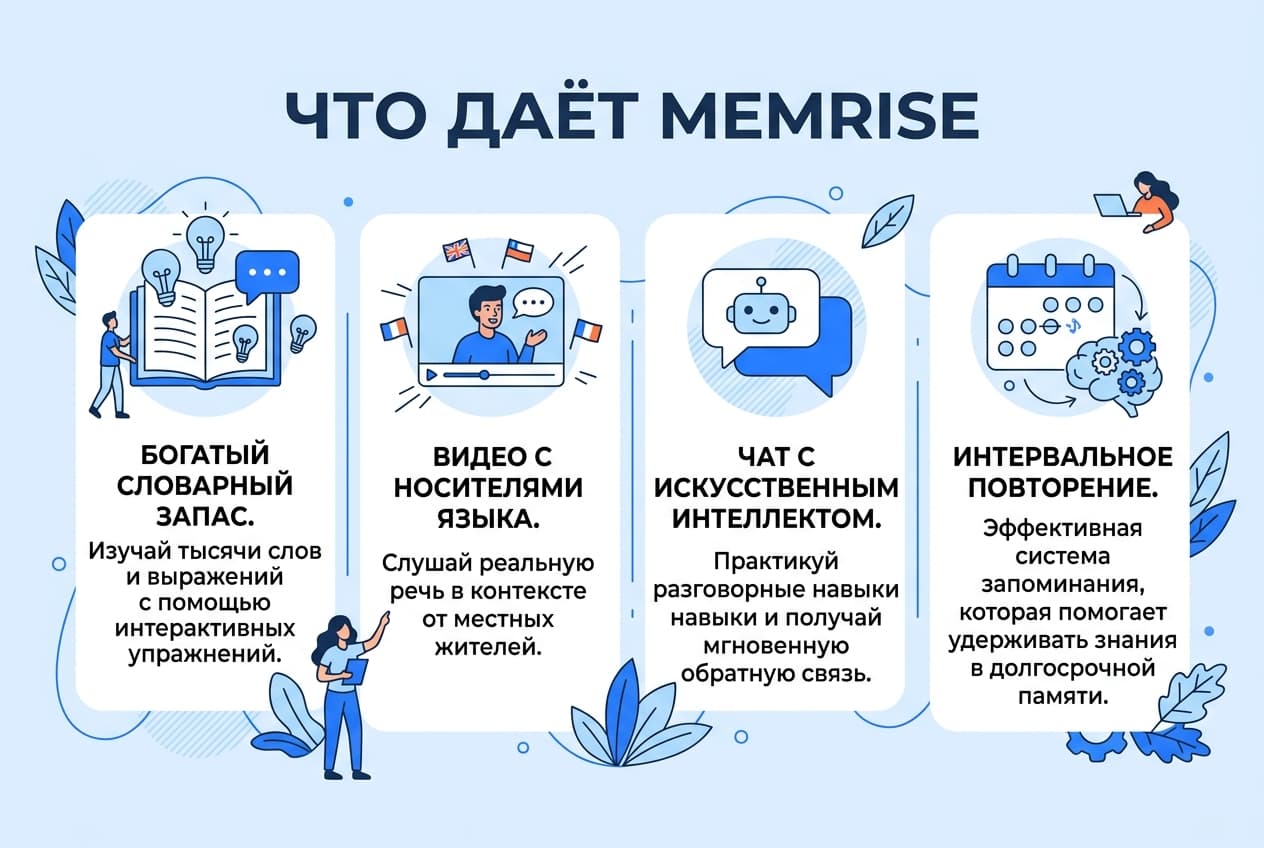 Как оформить подписку Memrise из России в 2026 году: без зарубежной карты — фото 1