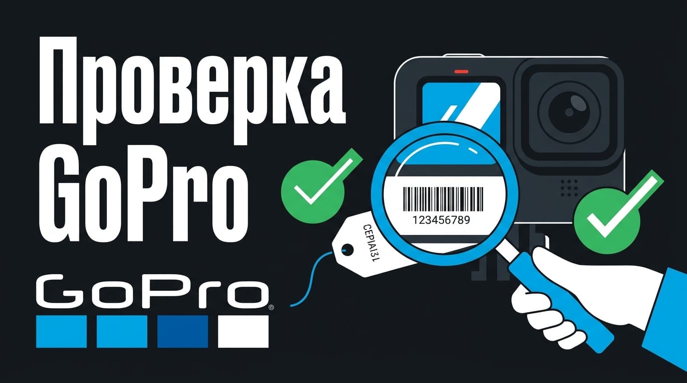 Как проверить GoPro по серийному номеру: где найти и что он расскажет