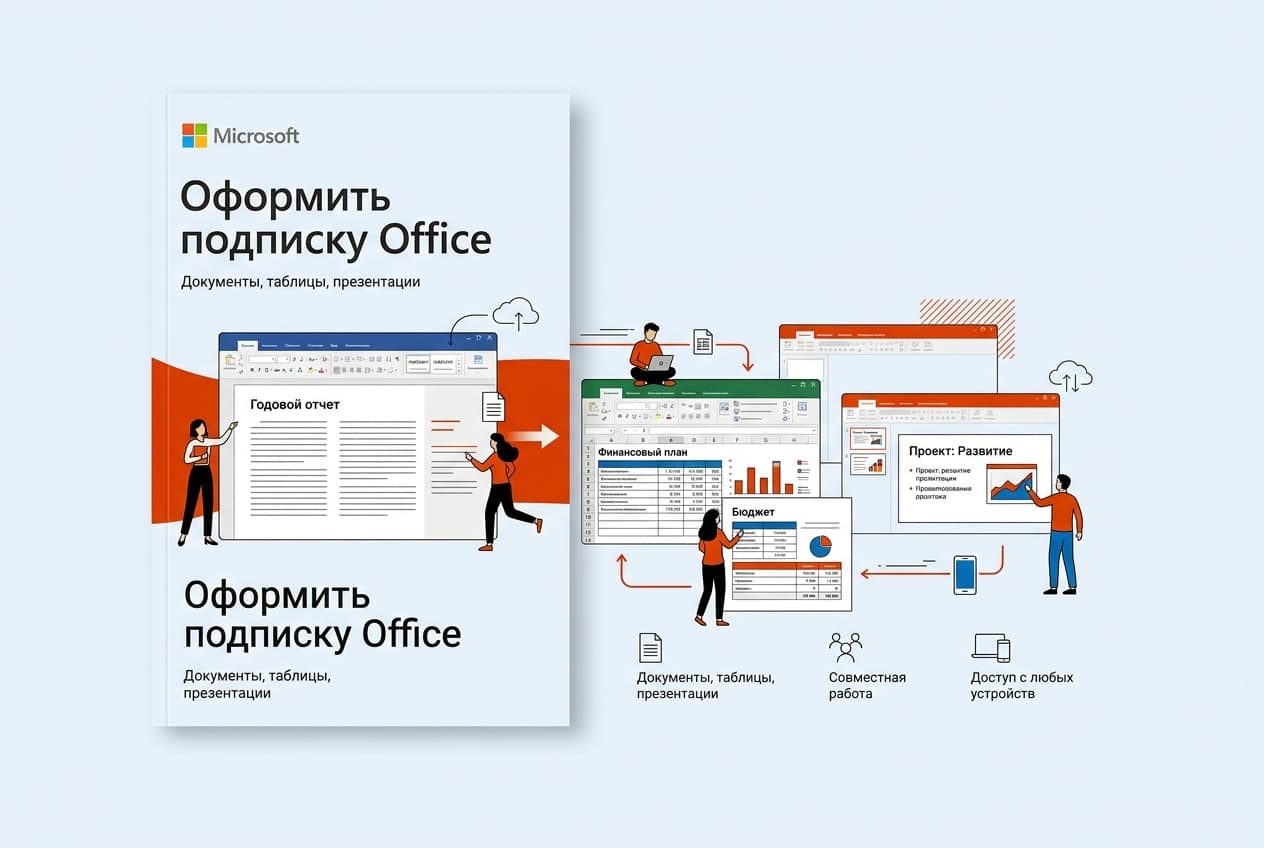 Как оформить подписку Office из России в 2026 году: без зарубежной карты