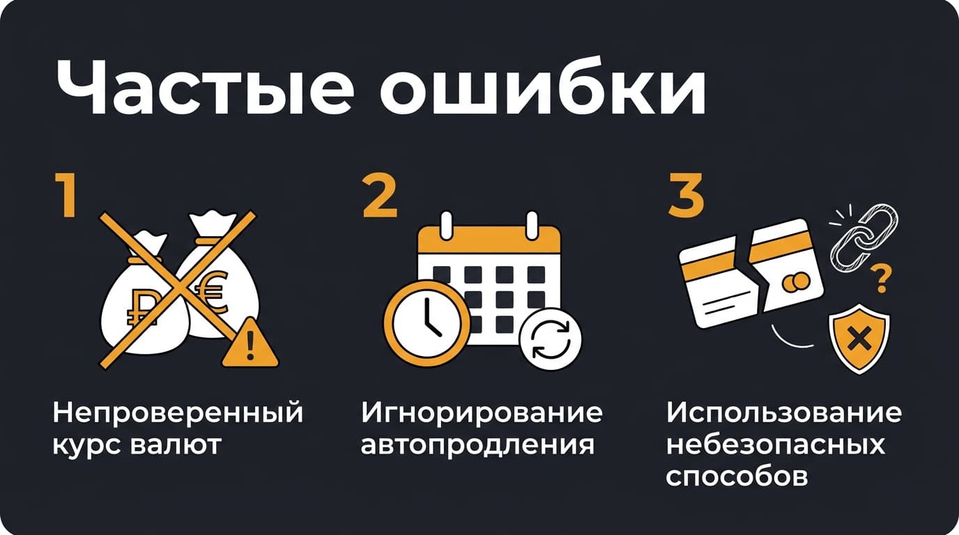 Подписка Quattro из России: рабочая схема оплаты в 2026 году — фото 5