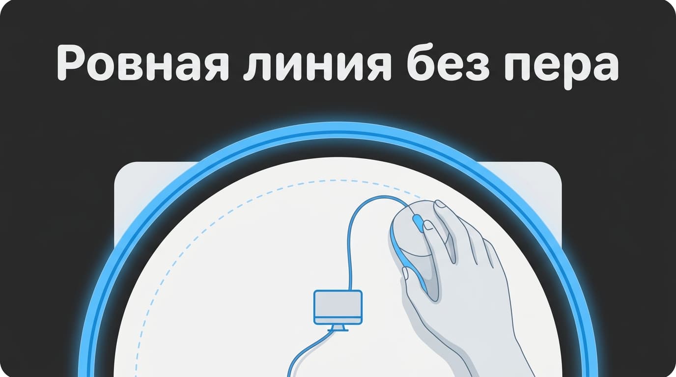 Как включить стабилизацию в Clip Studio Paint на мышке и убрать дрожащие линии — фото 6