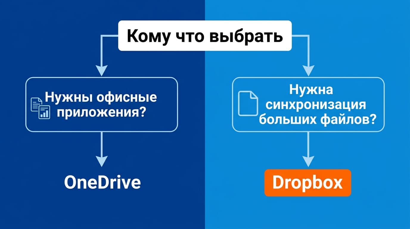 OneDrive или Dropbox: что выбрать для облачного хранилища в 2026 — фото 3