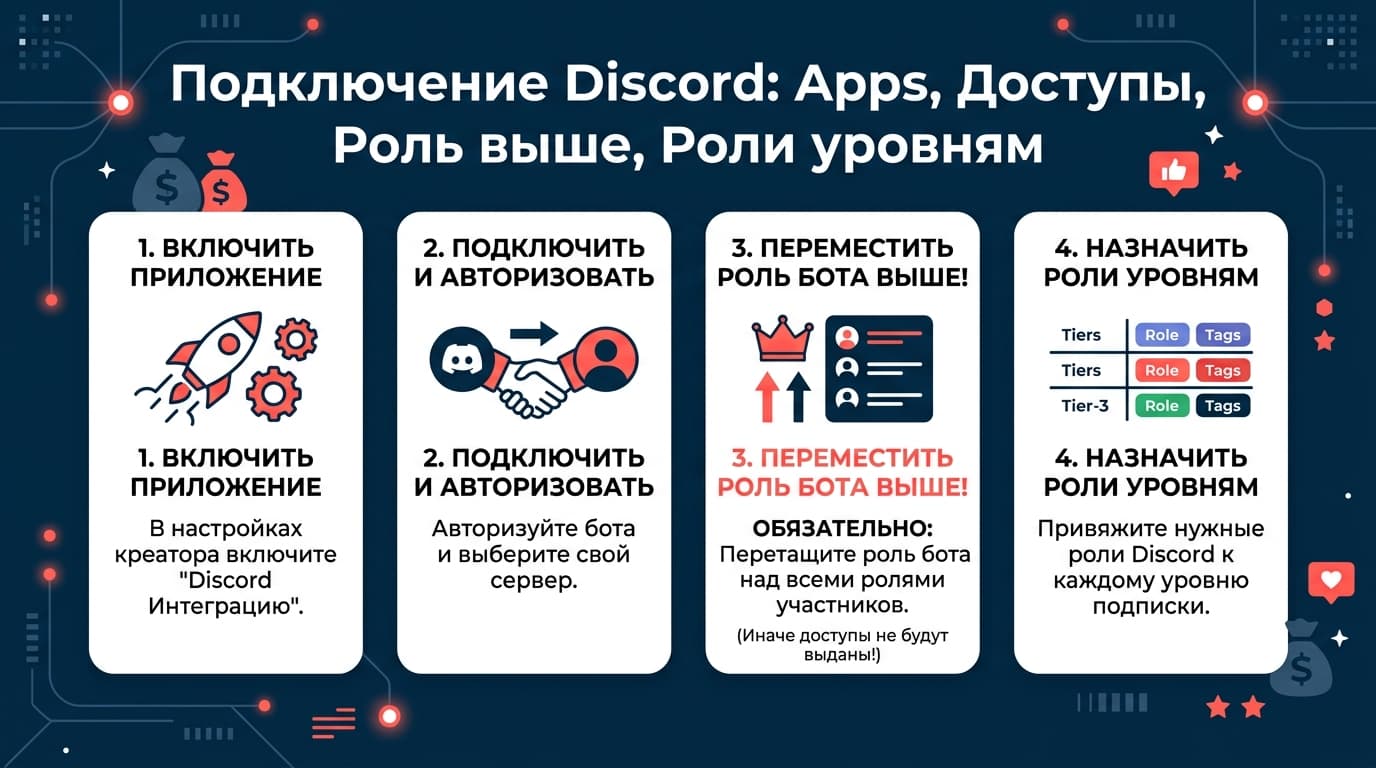 Как создать сообщество в Patreon: страница, уровни, чаты и Discord за один вечер — фото 6