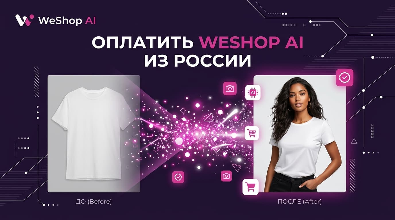Как оплатить WeShop AI из России в 2026 году: рабочий способ и что учесть