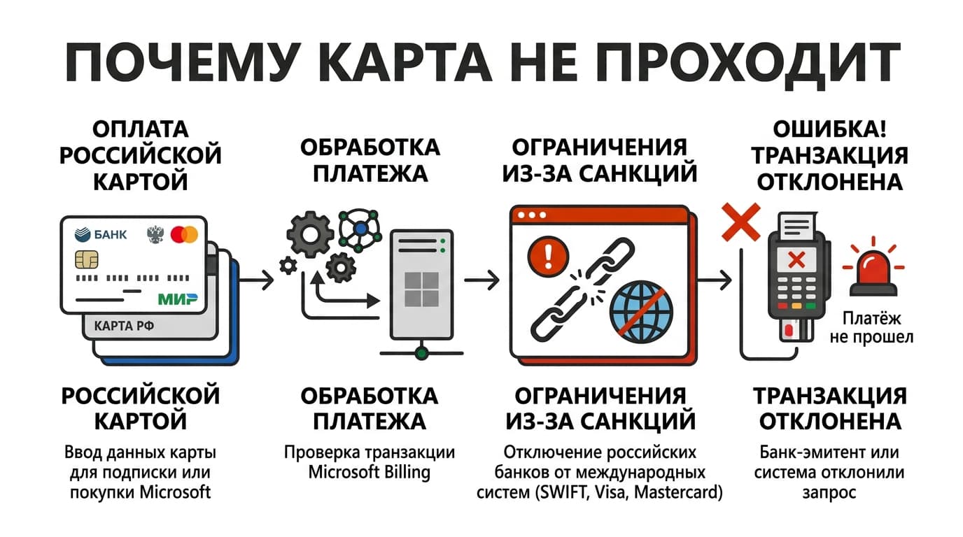 Как оформить подписку Microsoft Office (365) из России в 2026 году — фото 2