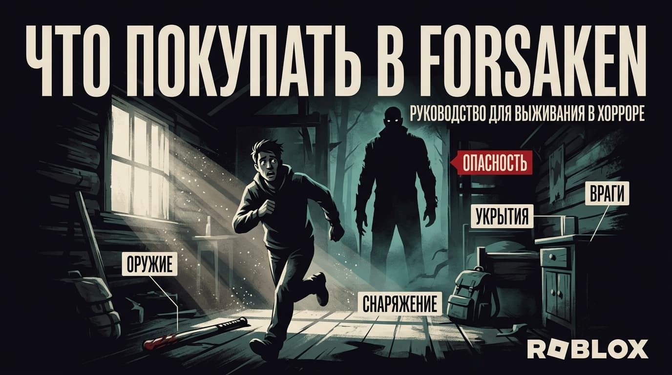 Что и как покупать в Forsaken Roblox: гайд по валютам и персонажам