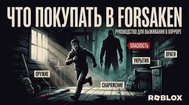 Что и как покупать в Forsaken Roblox: гайд по валютам и персонажам