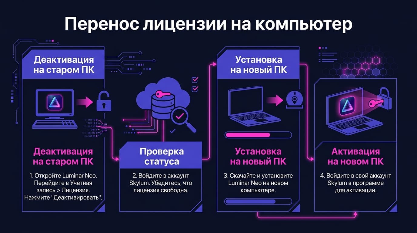 Как купить Luminar Neo (Skylum) из России в 2026 году? Разбор частых ошибок при выборе лицензии — фото 5