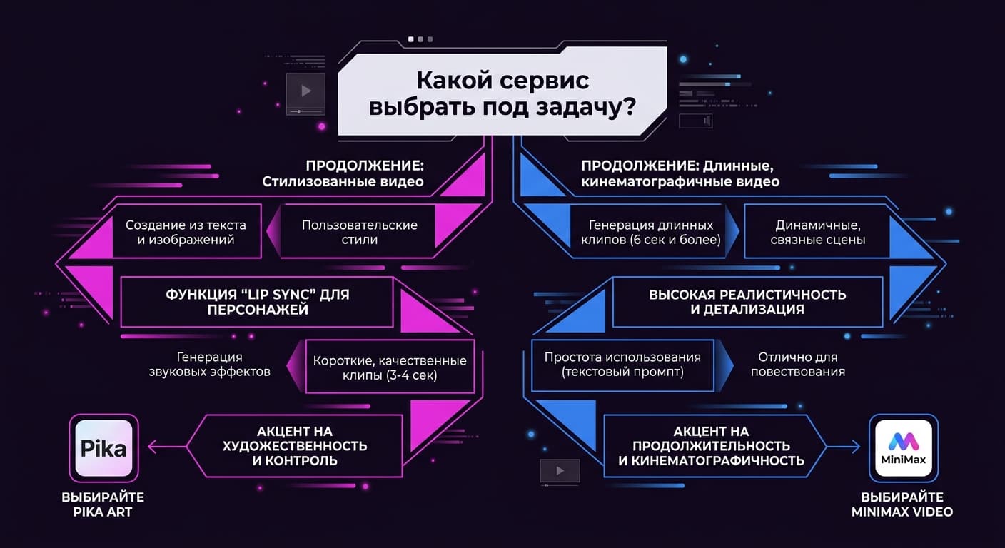 MiniMax AI против Pika: что выгоднее по цене, качеству и скорости видео — фото 8