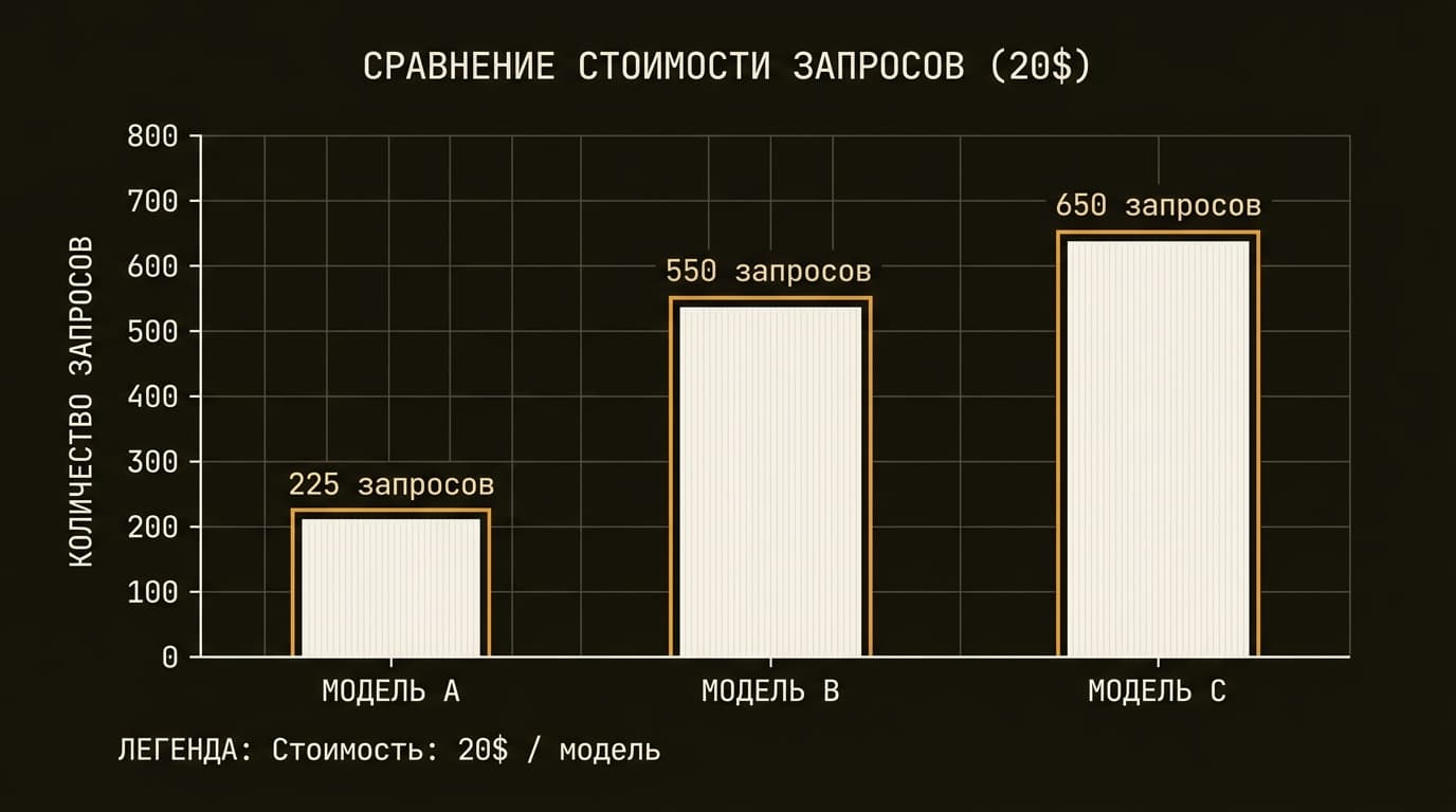 Как оплатить Cursor из России в 2026 году: куда делись пятьсот быстрых запросов — фото 3