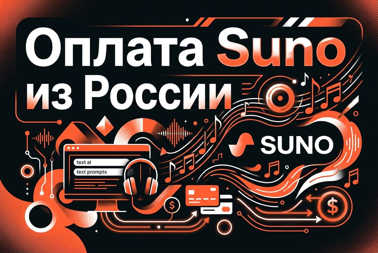 Как оплатить подписку Suno из России в 2026 году: без зарубежной карты