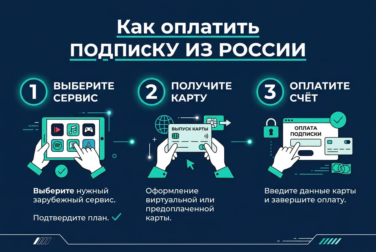 Как сейчас оплачивать подписки из России в 2026 году — фото 4