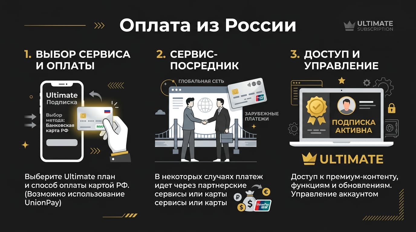 Как оформить подписку Ultimate из России в 2026 году — фото 3