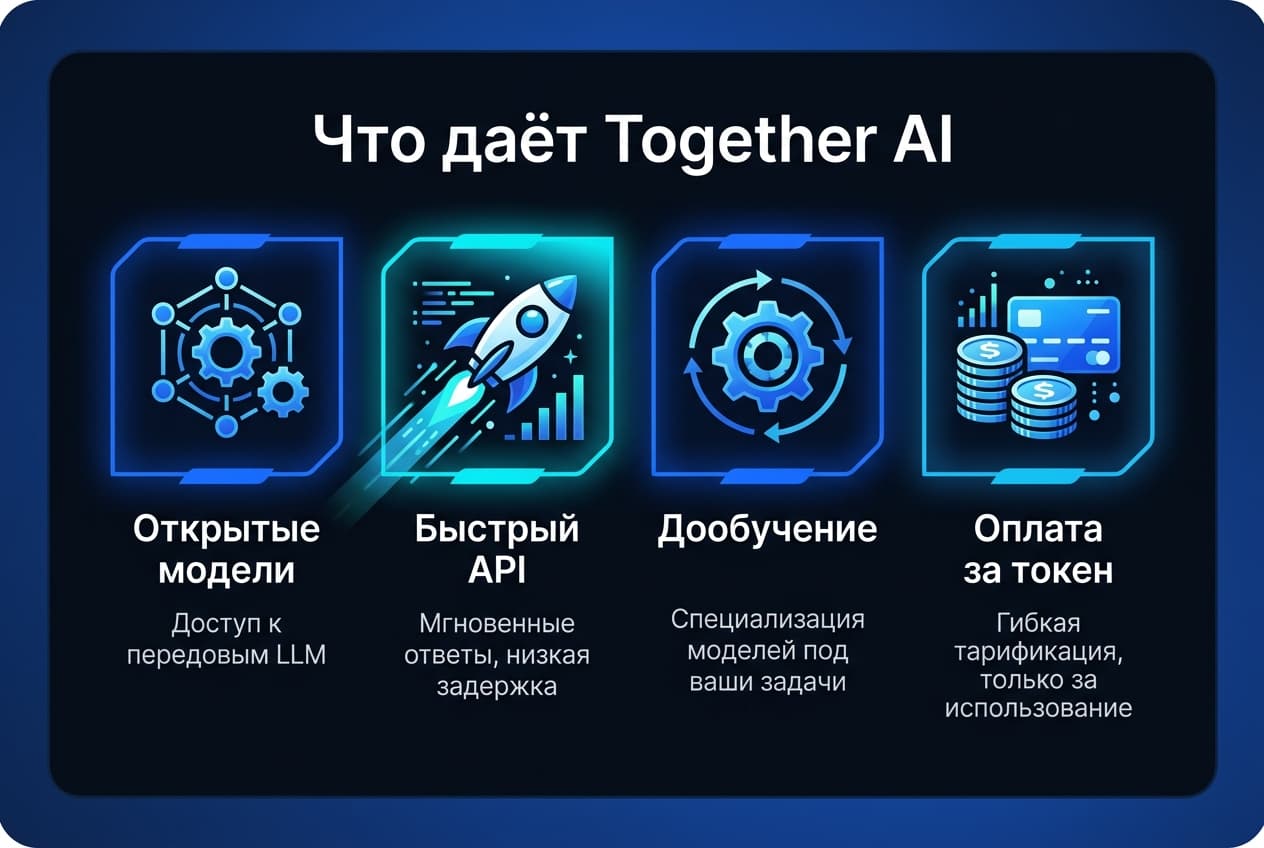 Как пополнить баланс Together AI из России в 2026 году: без зарубежной карты — фото 1