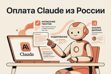 Как оплатить Claude из России в 2026 году: подписка на ИИ от Anthropic без зарубежной карты