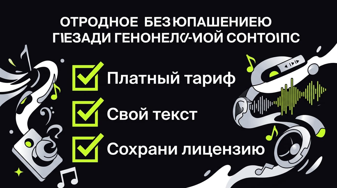 Музыка из Suno для роликов на YouTube и в Reels: как не влететь на авторские права — фото 5