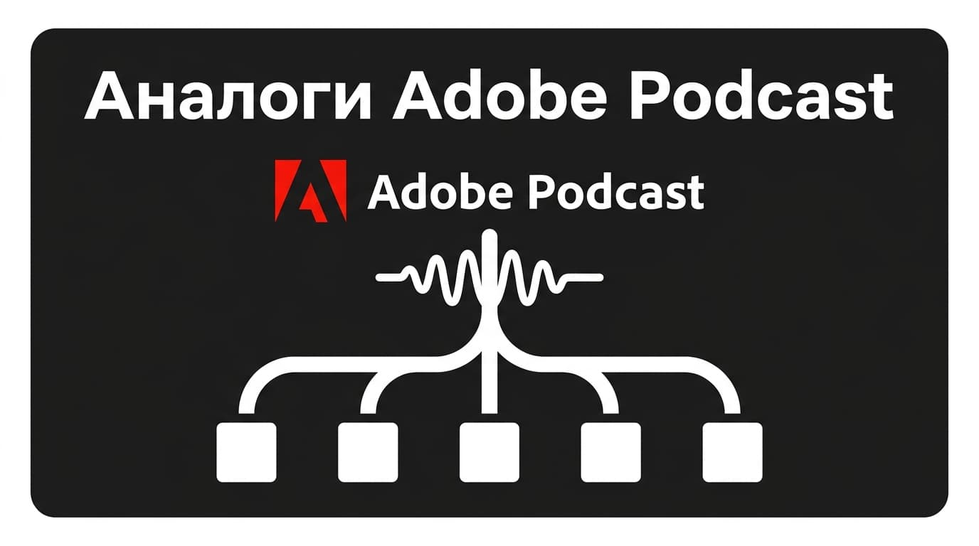 Adobe Podcast аналоги: чем заменить Enhance, Studio и запись — с ценами и лимитами 2026 года