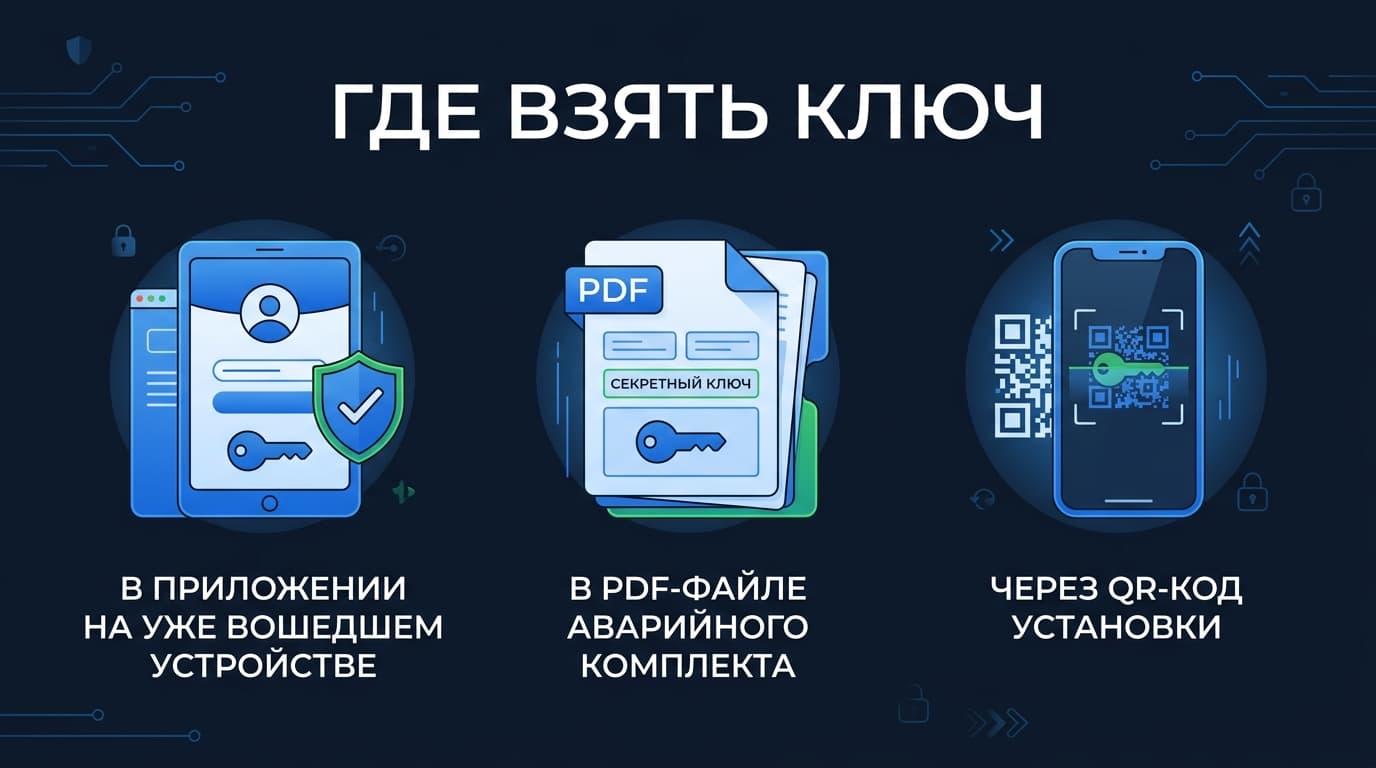 1Password требует Secret Key на новом устройстве: откуда его взять — фото 2