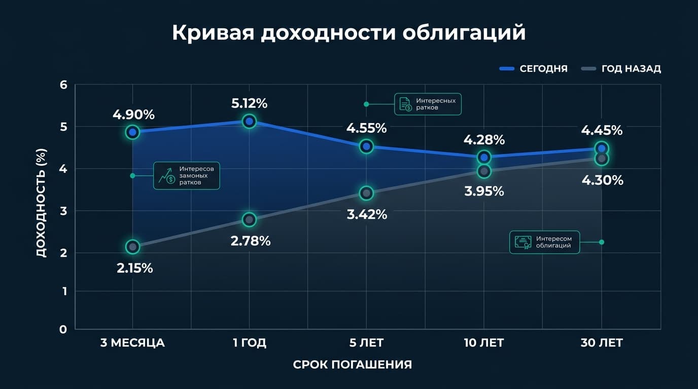 Koyfin для отслеживания макроэкономики: инструкция по дашбордам, кривым доходности и тарифам — фото 2