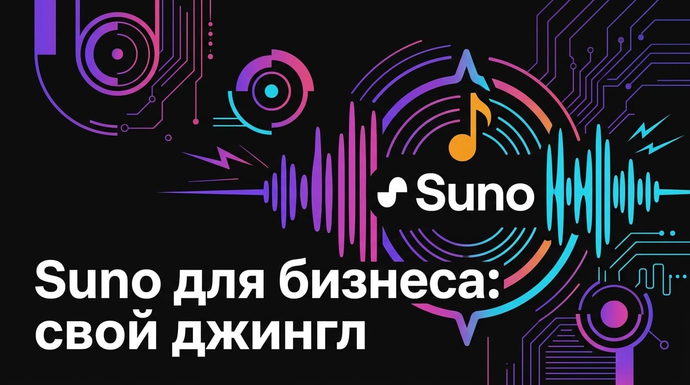 Suno для бизнеса: собираем джингл и звуковой бренд, который можно продавать