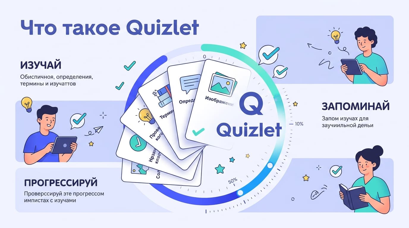 Что такое Quizlet и как им пользоваться: полный разбор для новичка