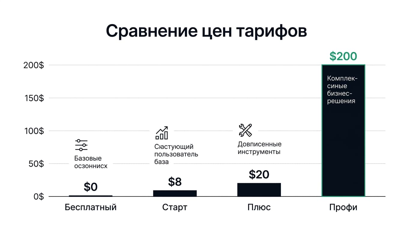 Как оплатить ChatGPT из России в 2026 году: тарифы, способы и подводные камни — фото 1