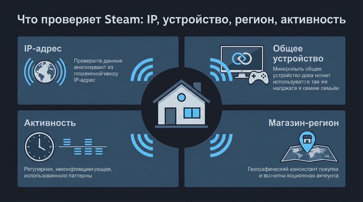 «Ваша активность в Steam не указывает, что вы живёте вместе»: разбираем ошибку семейной группы и как её закрыть по-честному — фото 1