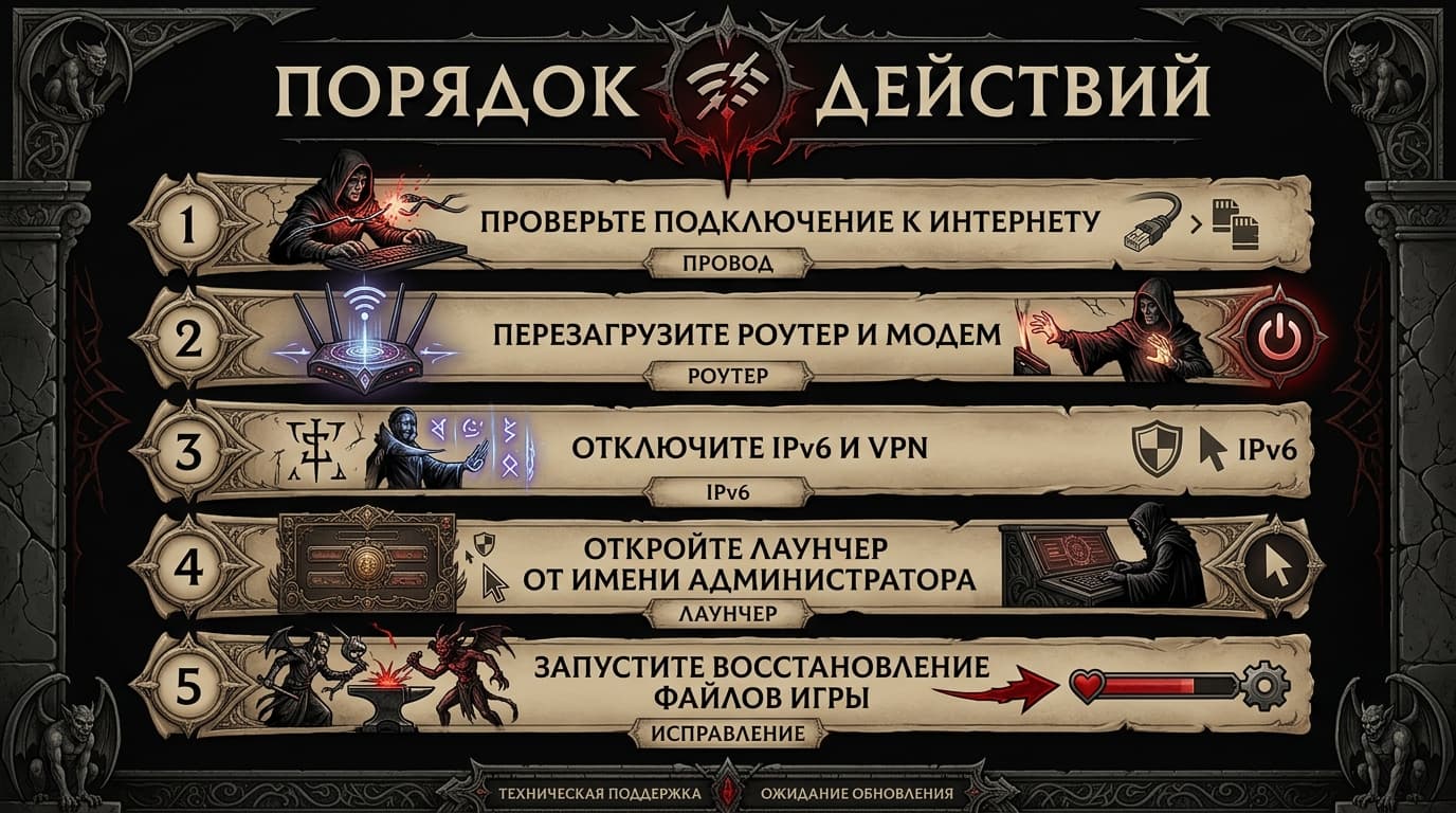 Diablo 4, код ошибки 1016: что значит и как вернуться в игру — фото 5