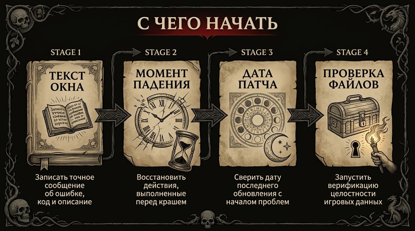 Diablo 4 вылетает с ошибкой: ищем причину по симптомам, а не наугад — фото 1