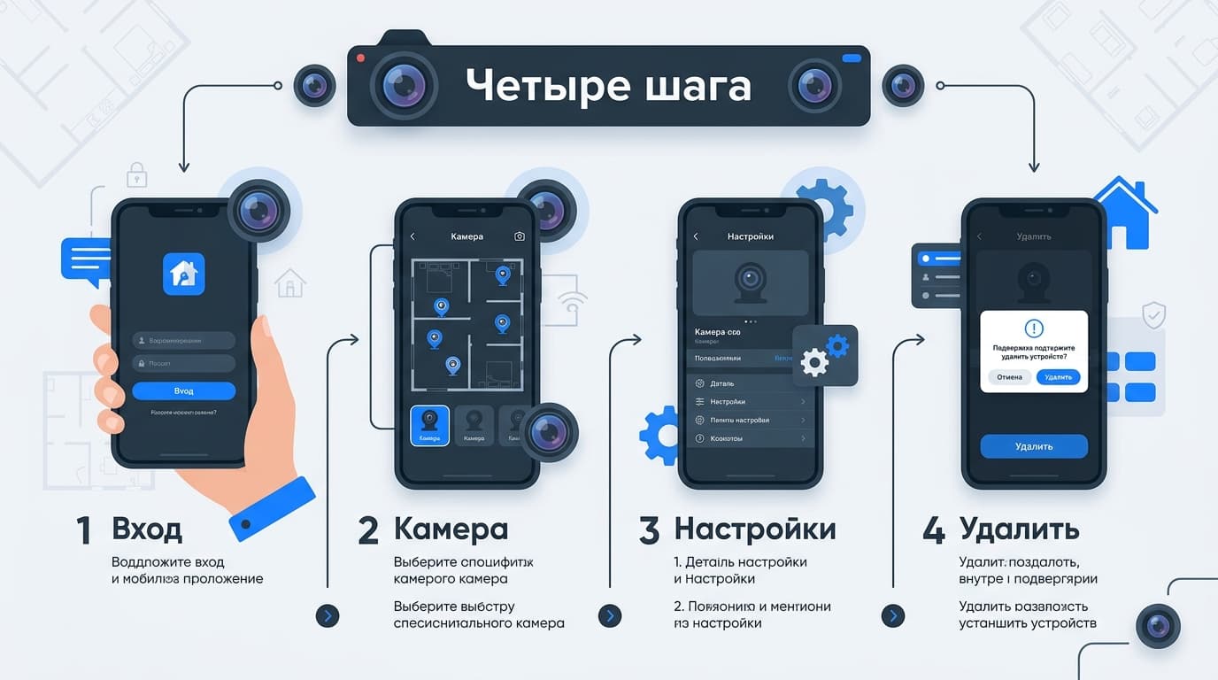 Как отвязать камеру EZVIZ от учётной записи: свой аккаунт и чужой — разные истории — фото 1