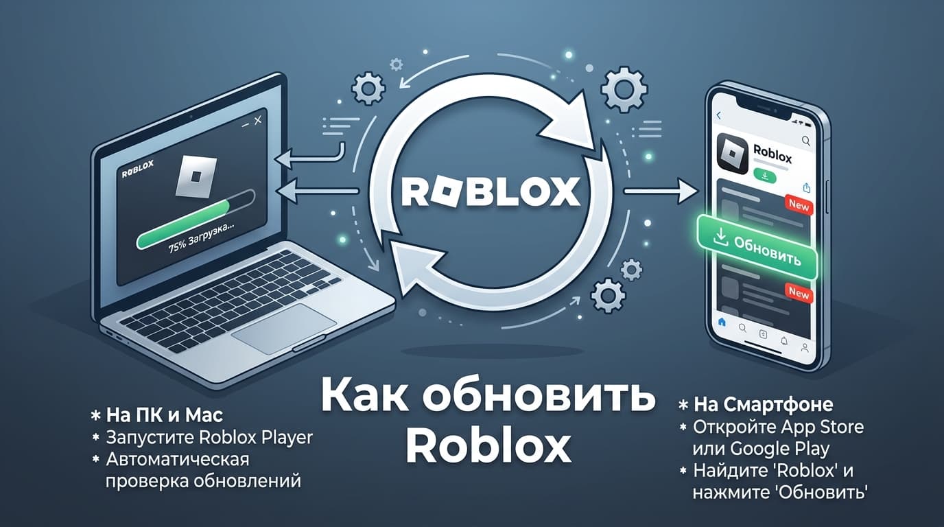 Как обновить Roblox на всех устройствах: полное руководство