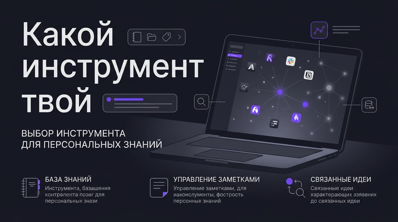 Аналоги Obsidian: чем Logseq, Notion, Roam Research и Anytype отличаются на самом деле — фото 6