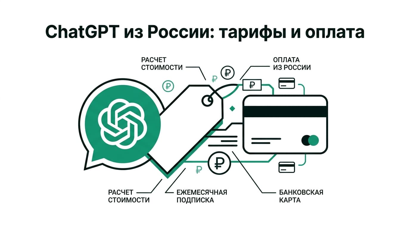 Как оплатить ChatGPT из России в 2026 году: тарифы, способы и подводные камни