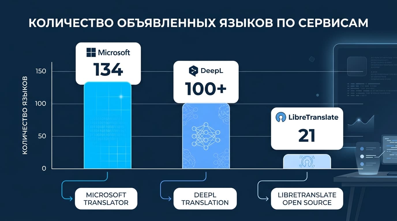 Аналог DeepL: чем заменить переводчик под документы, глоссарий и редкие языки — фото 2