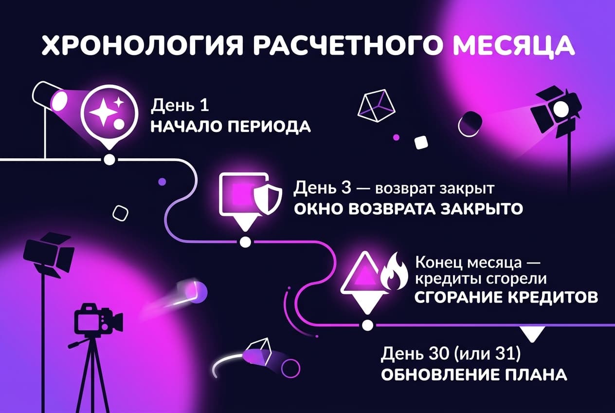 Как оплатить Pollo AI из России в 2026 году: тарифы, кредиты и честная математика — фото 7
