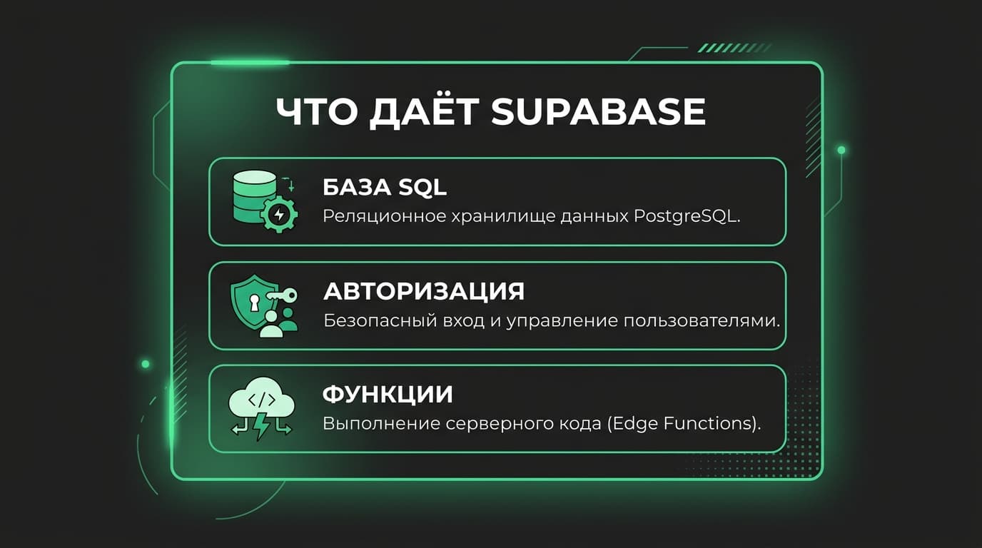 Подключаем Supabase к проекту в Bolt: инструкция от прототипа до рабочего бэкенда — фото 4