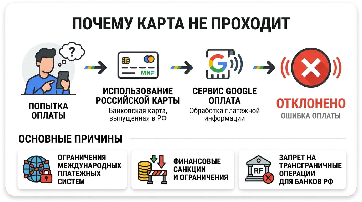 Как оформить подписку в Google из России в 2026 году — фото 2