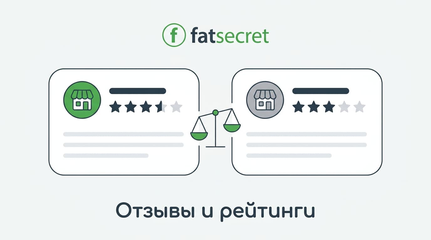 FatSecret: отзывы, рейтинги в сторах и три жалобы, которые повторяются годами