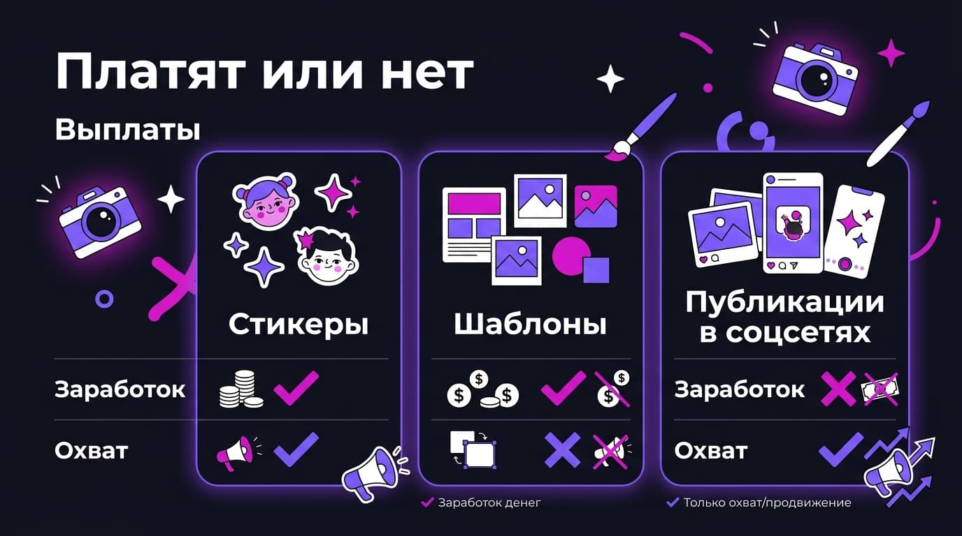 Как можно подрабатывать в Picsart: что платит на самом деле, а что только выглядит заработком — фото 1