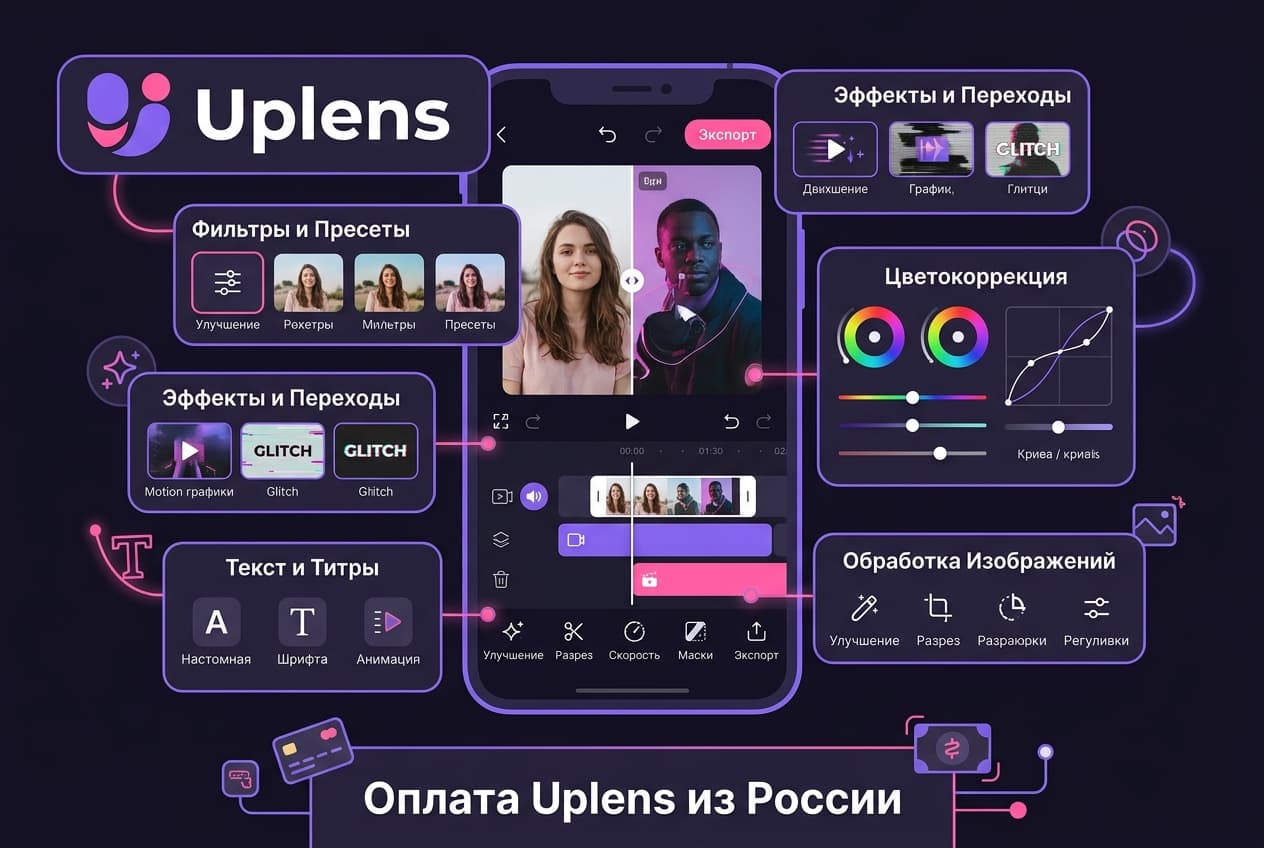 Как оплатить Uplens из России в 2026 году: подписку без зарубежной карты