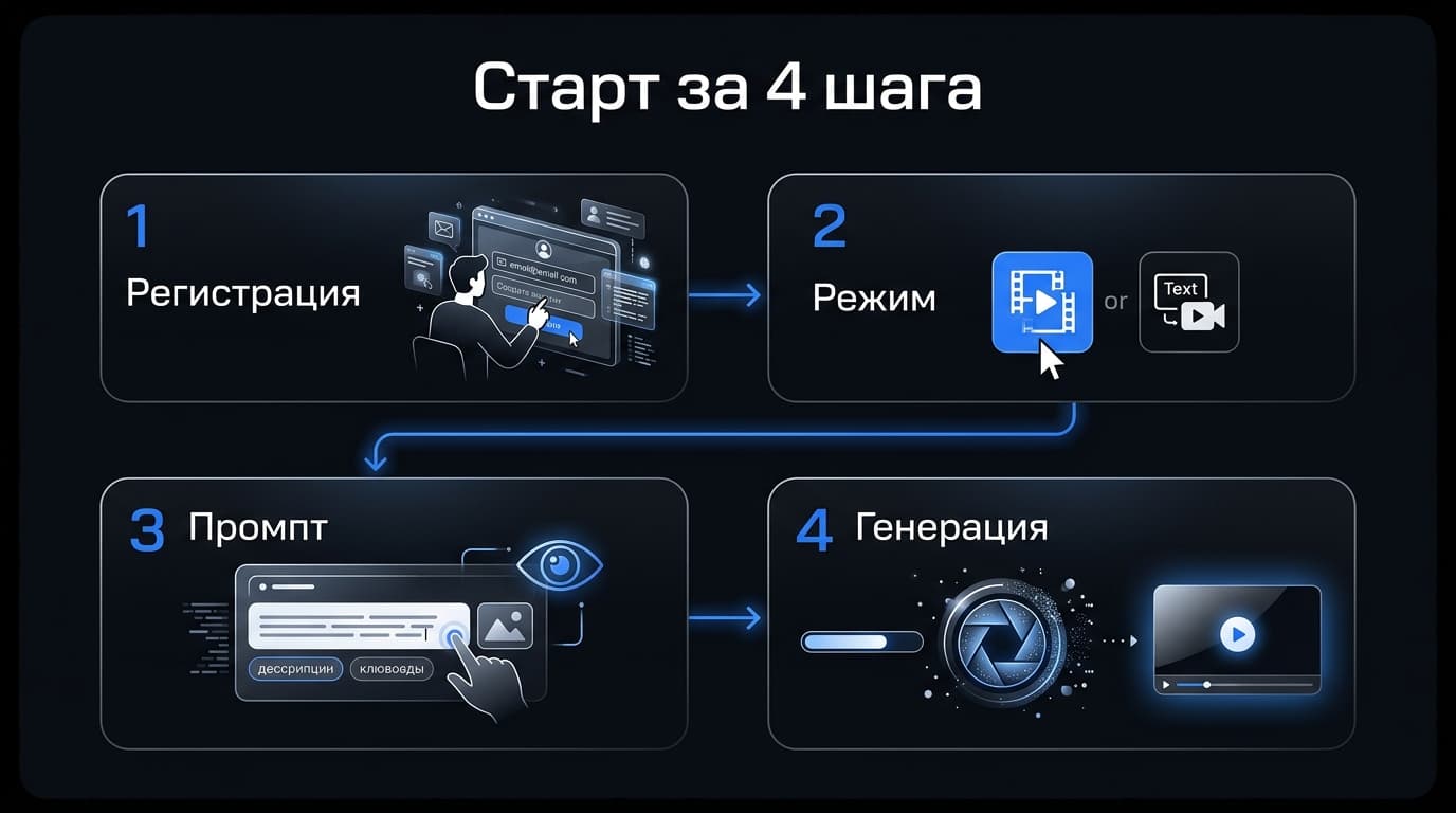 Kling AI: как использовать нейросеть для видео — старт, тарифы и оплата из России — фото 1