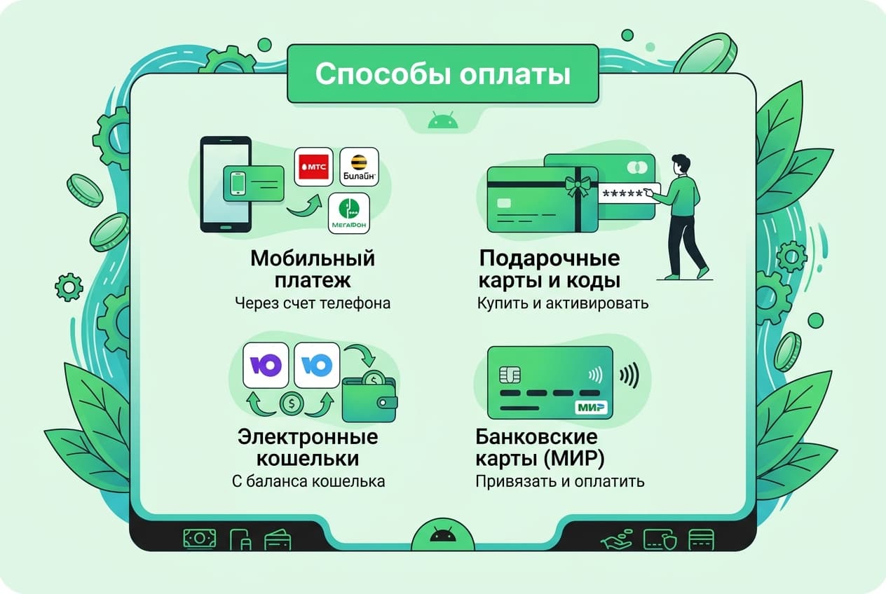 Как оплачивать подписки на Android из России в 2026 году — фото 2
