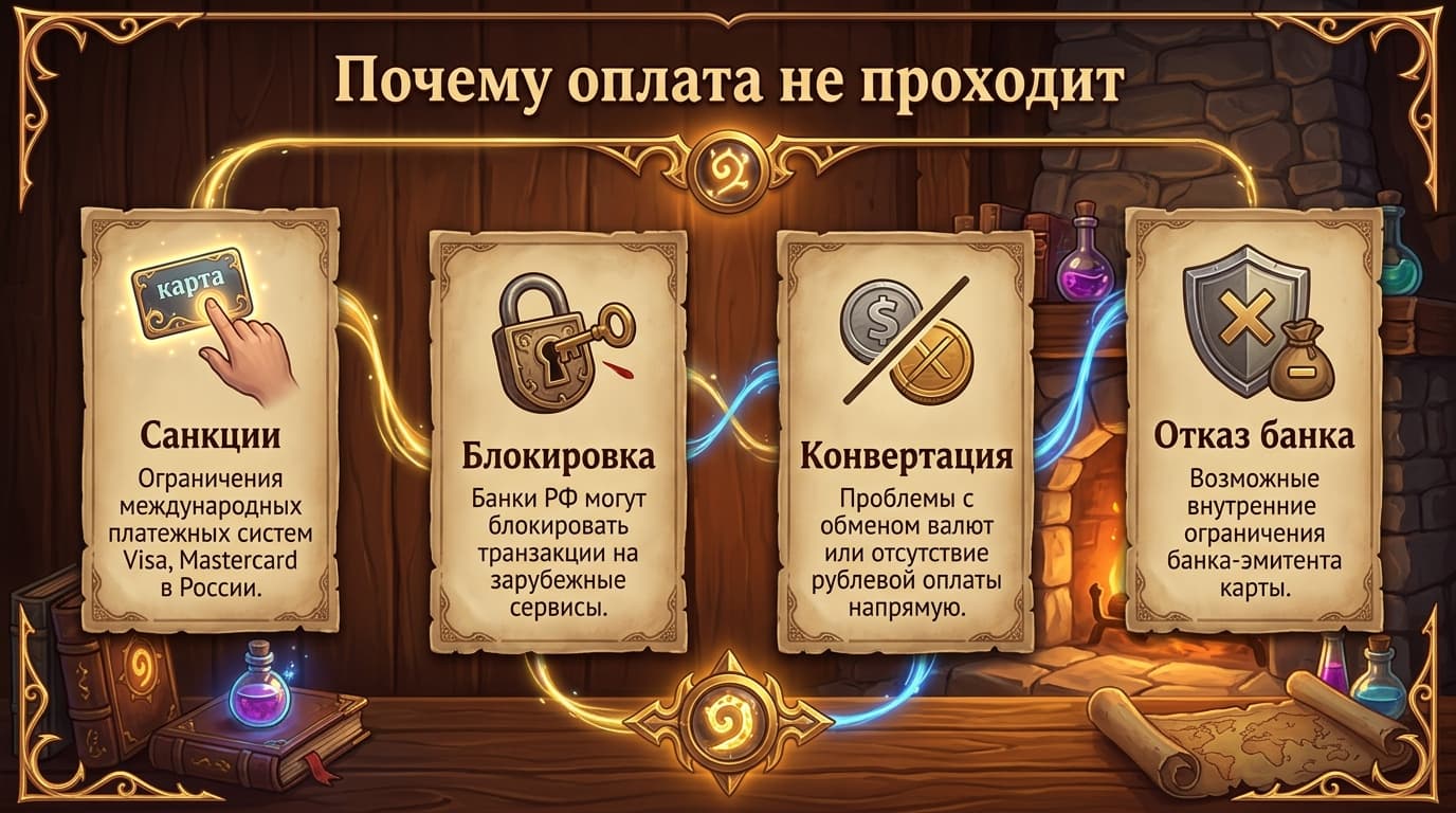 Как купить наборы карт в Hearthstone из России в 2026 году легально — фото 6